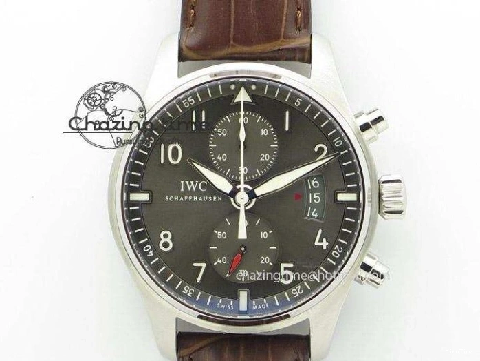 MIROTIME 0328 Efficient Mark XVIII Le Petit Prince IW327001 SS MKS 1:1 Best Edition White Dial On Leather Strap MIYOTA9015 V 7220